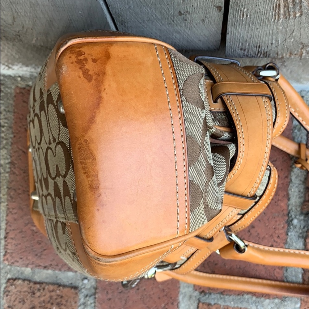 Authentic Coach Mini Handbag - Picture 7 of 9